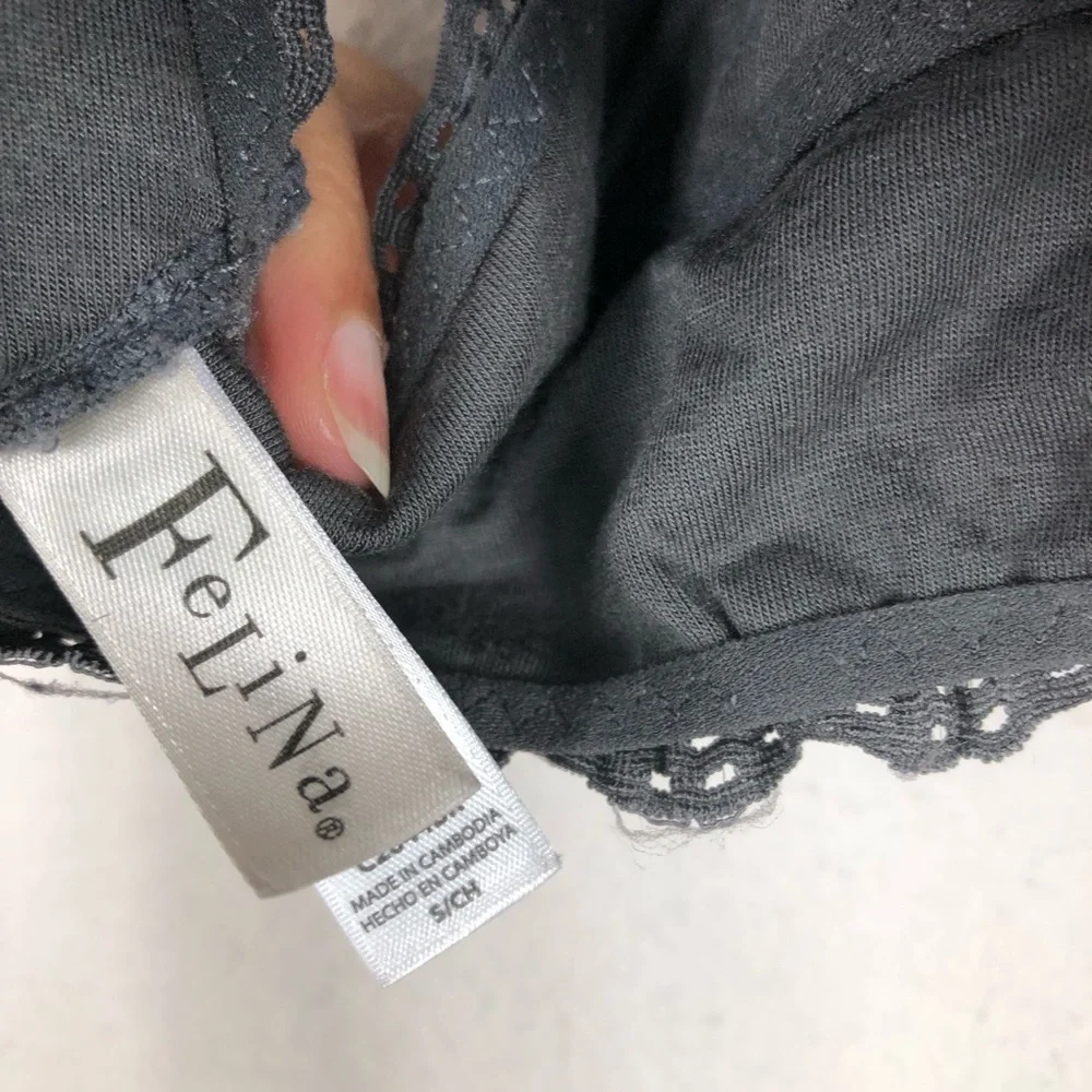 Felina Lace Gray Bralet Size S - Picture 6 of 7